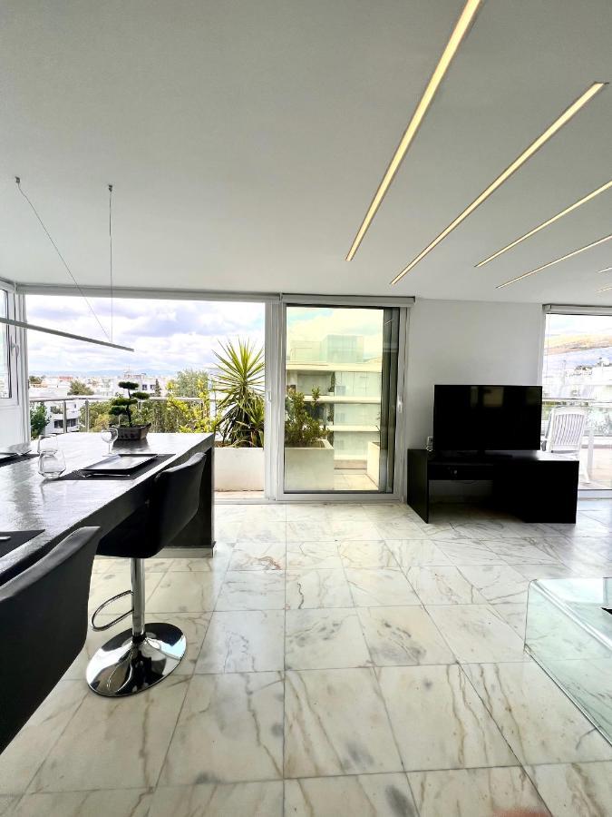 Citycenter Penthouse Mini Private Pool With Hydromassage And Great Town View Athen Eksteriør bilde